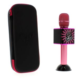 Microfono-A-Voz-Preto-Rosa