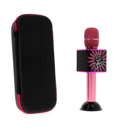 Microfono-A-Voz-Preto-Rosa
