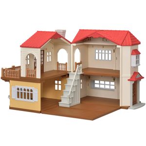 Familias-Sylvanian-House-with-Lights