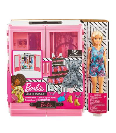 Barbie-Super-Armoire-avec-Poupee