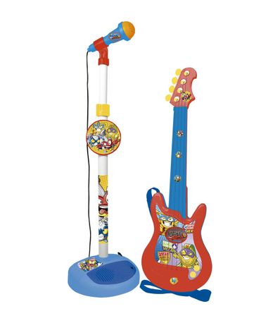 Superzings-Pack-Microphone---Guitare-pour-enfants