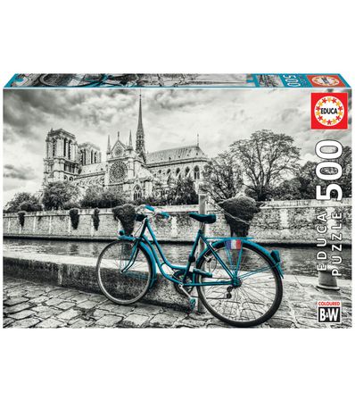 Bicicleta-quebra-cabeca-perto-de-Notre-Dame-500-pecas
