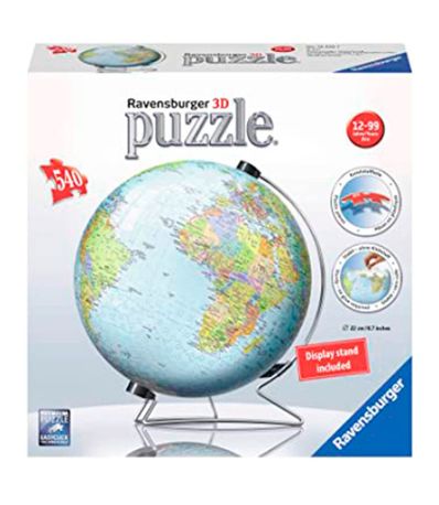 Puzzle-Globe-3D-540-pieces