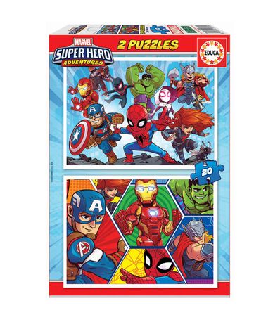 The-Avengers-Pack-Puzzle-2x20-pieces