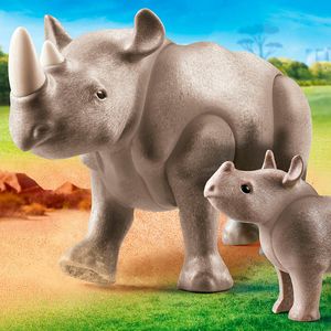 Playmobil-Family-Fun-Rhinoceros-avec-bebe_1