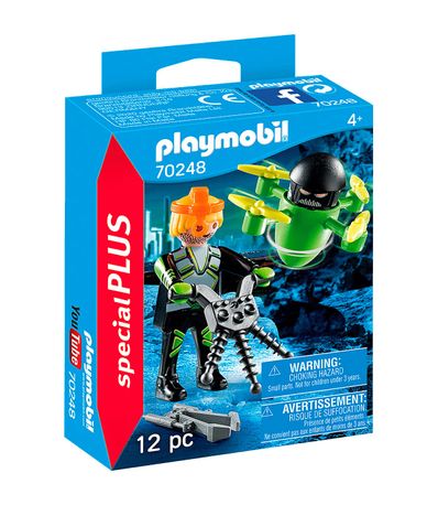 Agente-Playmobil-Special-Plus-com-Drone