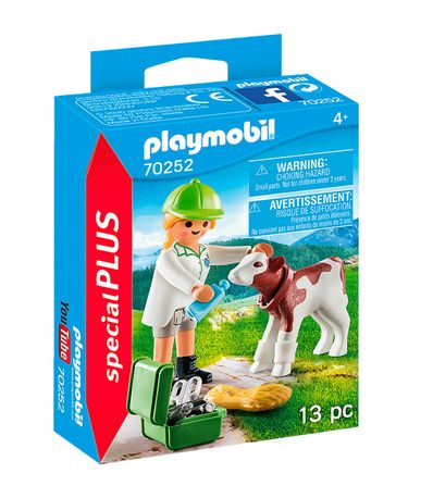 Playmobil-Special-Plus-Veterinary-com-Calf