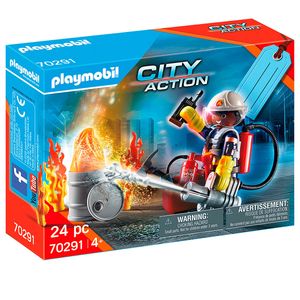 Playmobil-City-Action-Pompiers-Set