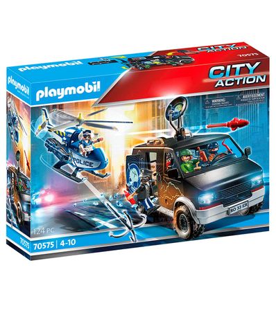 Playmobil-City-Action-Helicoptere-Evasion-Vehicule