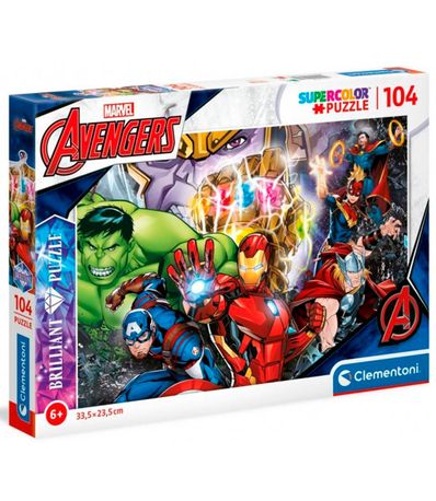 Puzzle-brillant-The-Avengers-104-pieces