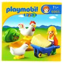 Playmobil-123-Agricultrice-avec-Poule