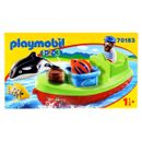 Playmobil-123-Pecheur-avec-bateau