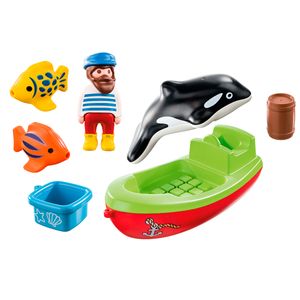 Playmobil-123-Pecheur-avec-bateau_1