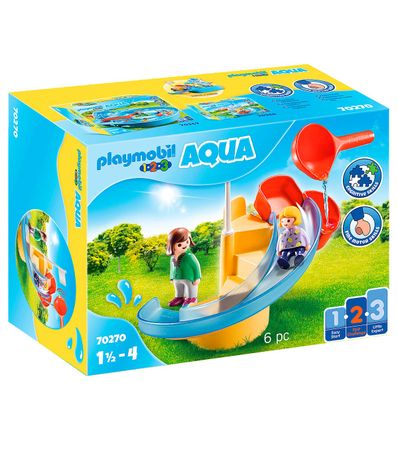 Playmobil-123-Toboggan-aquatique-Aqua