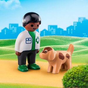 Playmobil-123-Veterinaire-avec-chien_1