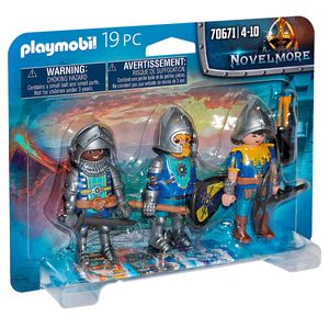 Conjunto-Playmobil-Novelmore-de-3-cavaleiros