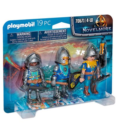 Playmobil-Novelmore-Set-de-3-Chevaliers