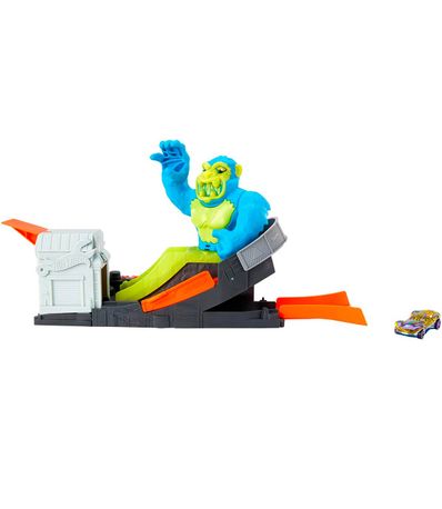 Piste-d--39-attaque-de-gorilles-toxiques-Hot-Wheels