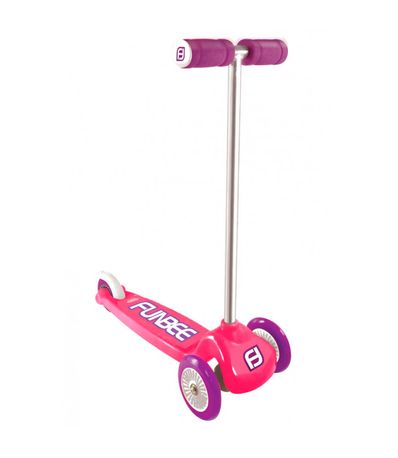 Funbee-3-rodas-scooter-rosa