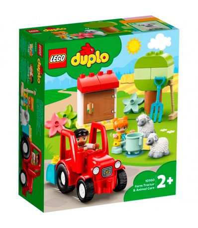 Tracteur-Lego-Duplo-et-animaux-de-la-ferme