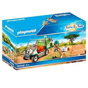 Playmobil-Family-Fun-Veterinario-de-Zoo-con-Coche
