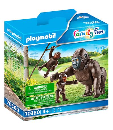 Playmobil-Family-Fun-Gorilla-avec-bebes