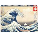 Puzzle-Grande-Vague-de-Kanagawa-500-pieces