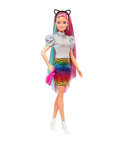 Barbie-poupee-cheveux-arc-en-ciel