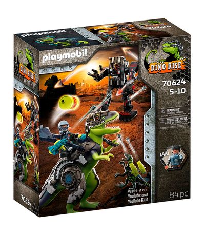 Playmobil-Dino-Rise-T-Rex--Batalha-dos-Gigantes