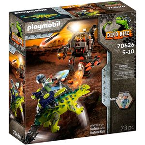 Playmobil-Dino-Rise-Saichania--Combattre-la-defense