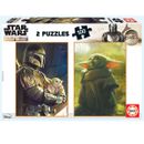 Puzzle-Mandalorien-Star-Wars-2x100-Pieces