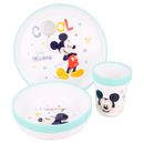 Vaisselle-Mickey-Mouse-3-Pieces-Antiderapante