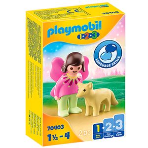 Playmobil-123-Fairy-com-Fox
