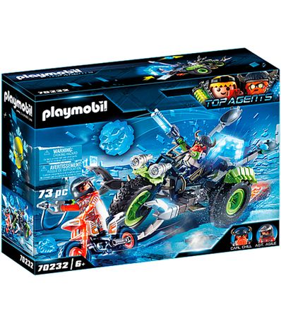 Playmobil-Agents-Arctic-Rebels-Tricycle-a-Glace