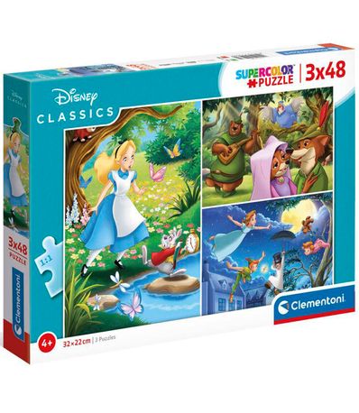 Disney-Puzzle-3x48-Pecas