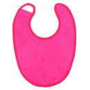 Bavoir-Bebe-Velcro-Fuchsia