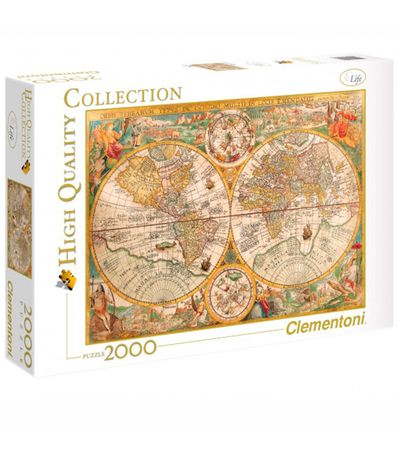 Puzzle-2000-Piezas-Mapa-Antiguo-Mundo