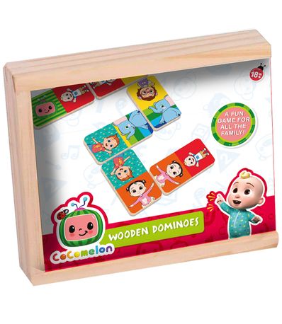 Cocomelon-Domino-de-Madera