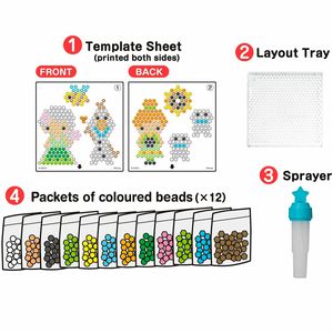 Personagens-do-pacote-Frozen-Fever-Aquabeads_1