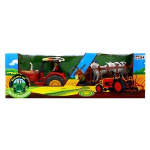 Tractor-brinquedo-com-reboque-e-Animais