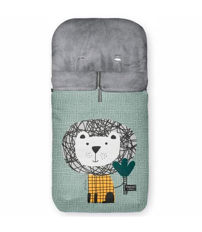 Fleece-Bag-Lion-Jungle-Stroller