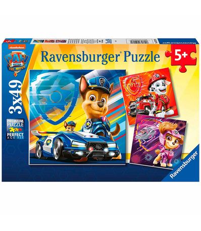 Paw-Patrol-Puzzle-3x49-Pecas