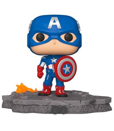Funko-POP-Deluxe-Avengers-assembler-Captain-America