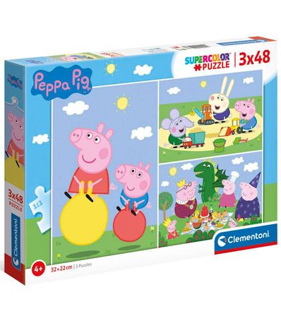 Peppa-Pig-Puzzles-3x48-pecas