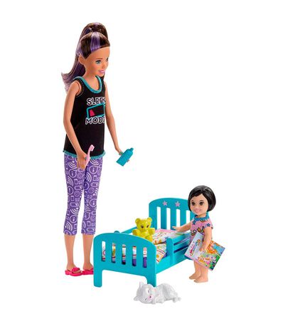 Barbie-Skipper-Kangaroo-hora-de-dormir