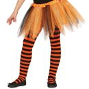 Collants-rayes-noir-et-orange