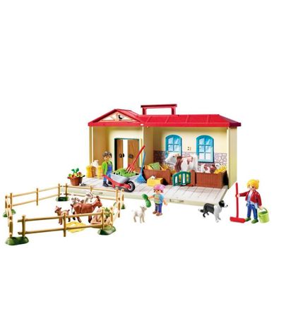 Playmobil ferme transportable online