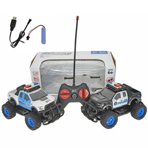 R---C-Policia-Pick-Up-Car-Escala-1-22-Sortimento
