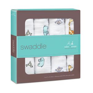 Pack-4-mousselines-en-coton-Jungle-Jam_2