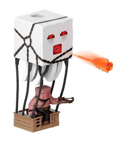 Minecraft-Ghast-de-Ataque-con-Proyectiles